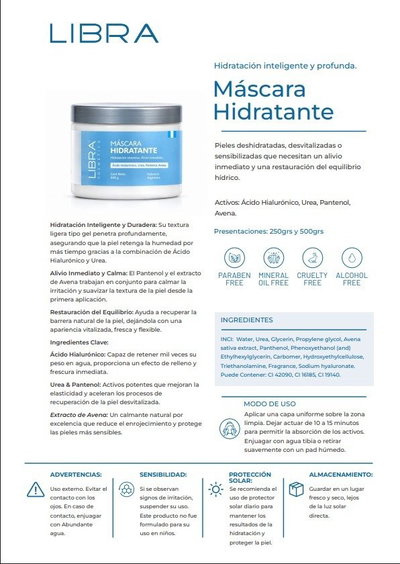 Libra Mascara Hidratante 250gr