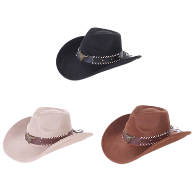 99957 Sombrero cowboy gamuza