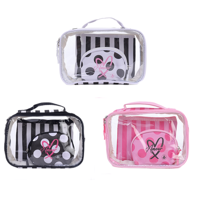 999112 Portacosmeticos set x 3
