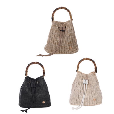 77737 Cartera de rafia