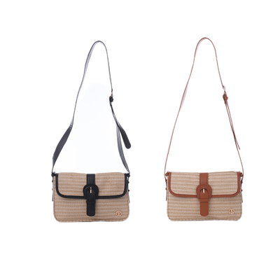 77736 Cartera de rafia