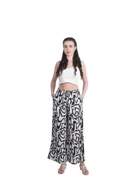 3108 Pantalon estampado