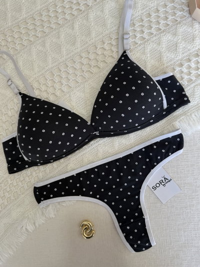 Conjunto lele algodón estampado 