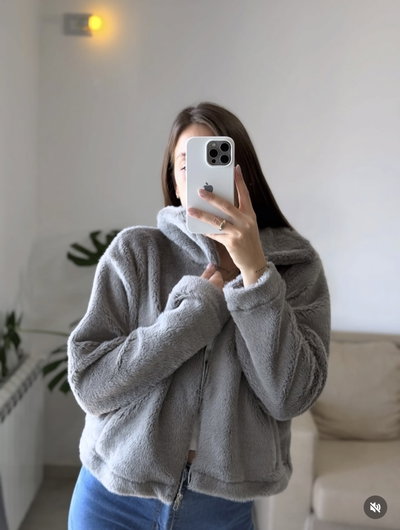 Campera piel 