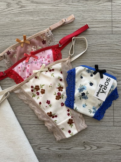 Pack x3 - Bombi Morley estampada 