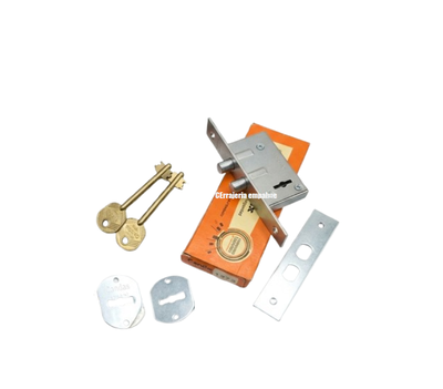 Cerrojo Candex 127C angosto 4 combinaciones de embutir 