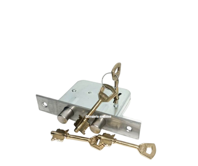 Cerrojo Kallay 4010 de seguridad 6 combinaciones de embutir de pernos