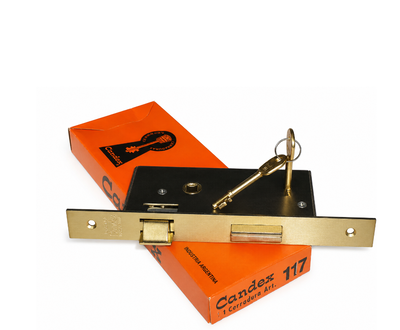 Cerradura Candex 117 de seguridad 4 combinaciones de embutir