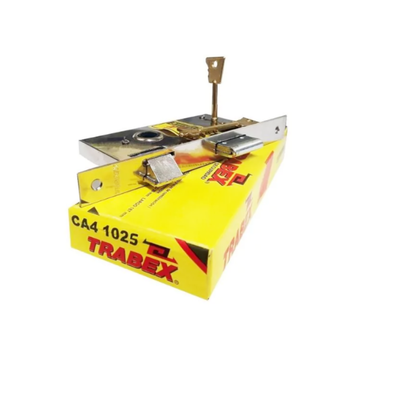 Cerradura Trabex 1025 de seguridad 4 combinaciones de embutir