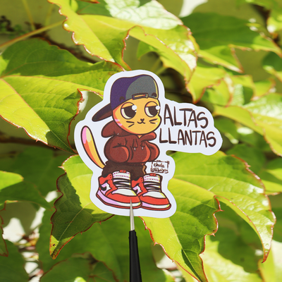 Sticker Altas llantas