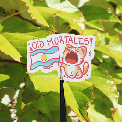 Sticker Oíd Mortales