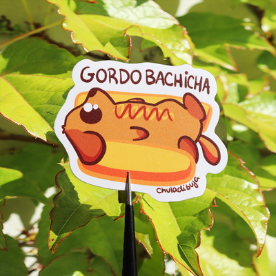 Sticker Gordo bachicha