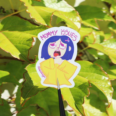 Sticker Coraline Mommy issues