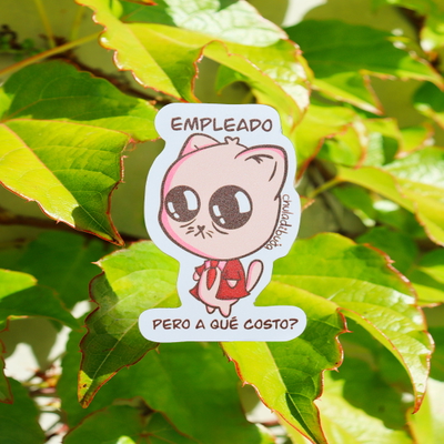 Sticker empleado pero a qué costo?