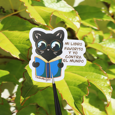 Sticker Mi libro y yo