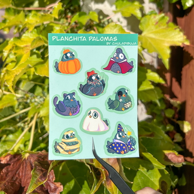 Planchita Palomas halloween
