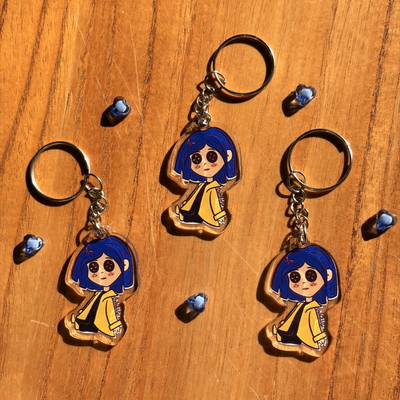 Llavero muñeca Coraline