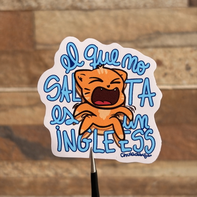 Sticker el que no salta 