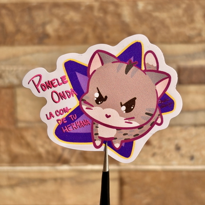 Sticker Ponele onda