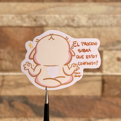 Sticker El proceso
