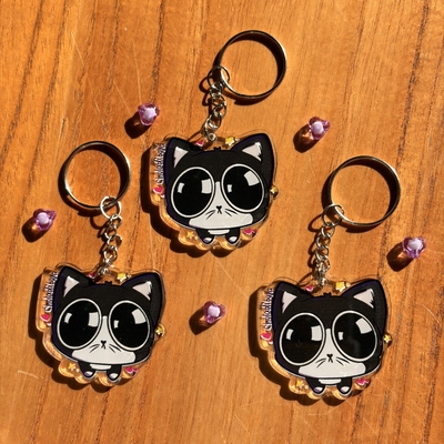 Llavero gatos