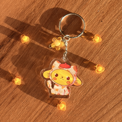 Llavero sanrio cats Purin