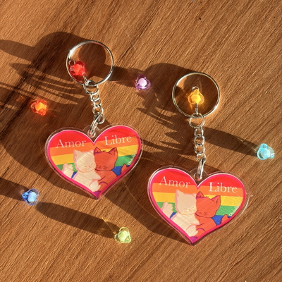 Llavero amor libre