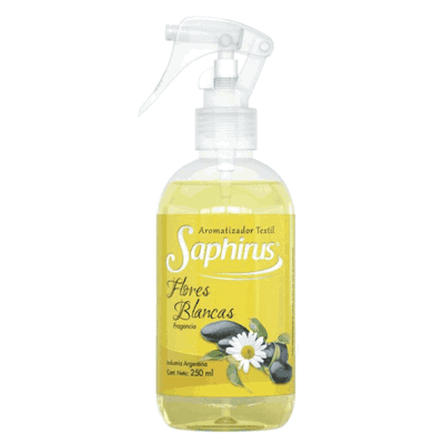 Aromatizador Textil Flores Blancas 250 ml.
