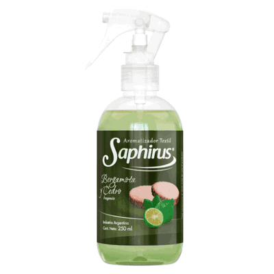 Aromatizador Textil Bergamota y Cedro 250 ml. 