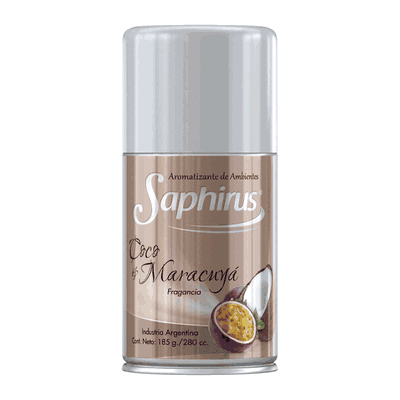 Aromatizante en Aerosol Coco Maracuyá 280 ml.