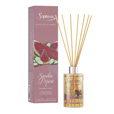 Difusor Aromático Sandía Pepino 125 ml.