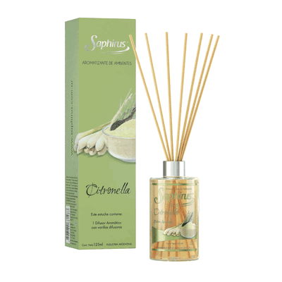 Difusor Aromático Citronella 125 ml. 