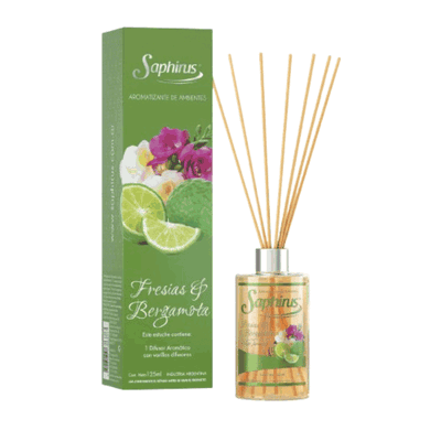 Difusor Aromático Fresias y Bergamota 125 ml. 