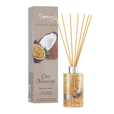 Difusor Aromático Coco Maracuyá 125 ml. 