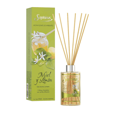 Difusor Aromático Miel y Limón 125 ml. 