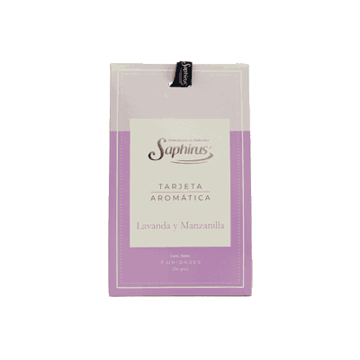 Tarjeta Aromática Lavanda y Manzanilla 