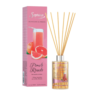 Difusor Aromático Pomelo Rosado 125 ml. 