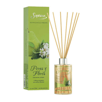 Difusor Aromático Peras y Flores 125 ml. 