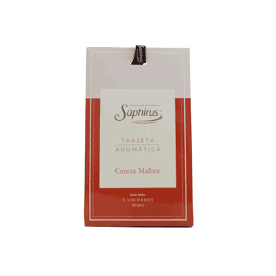 Tarjeta Aromática Cereza Malbec 