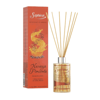 Difusor Aromático Naranja Pimienta 125 ml. 