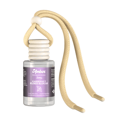 Difusor Colgante Gardenias y Flores Blancas