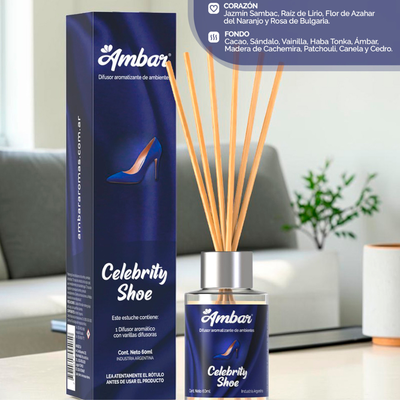 Difusor Celebrity Shoe 60 ml. 