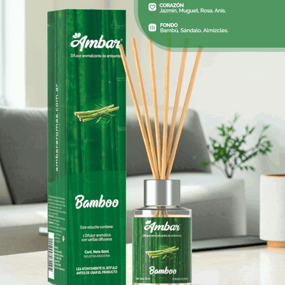 Difusor Bamboo 60 ml.