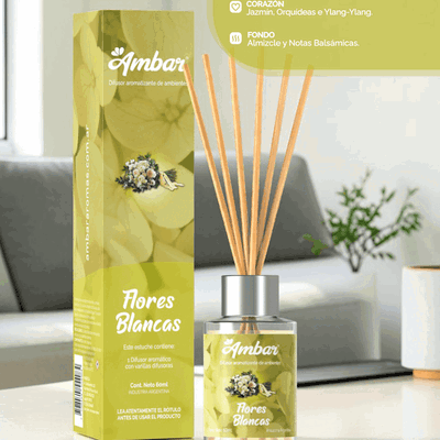 Difusor Flores Blancas 60 ml. 