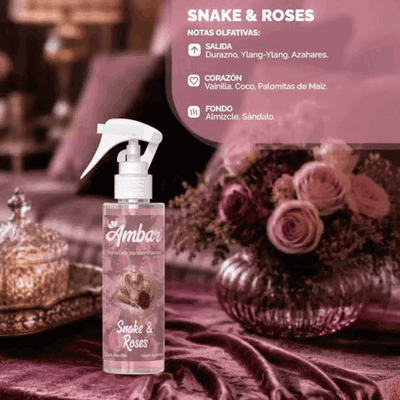 Textil Ámbar Snake & Roses 150 ml. 