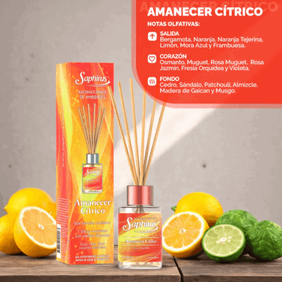 Difusor Amanecer Citríco 60 ml. 