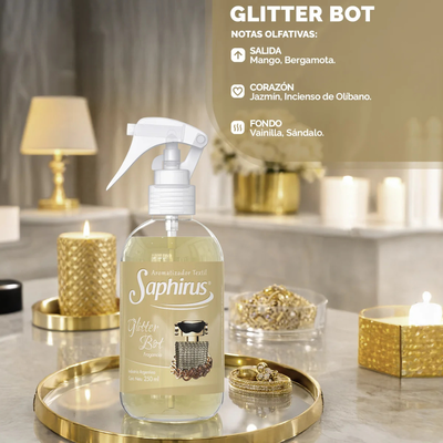 Textil Glitter Bot 250 ml. 