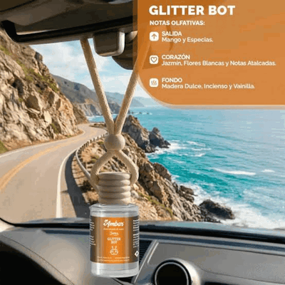 Difusor Colgante Glitter Bot 10 ml. 