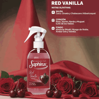 Textil Red Vanilla 250 ml.