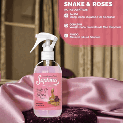 Textil Snake & Roses 250 ml.